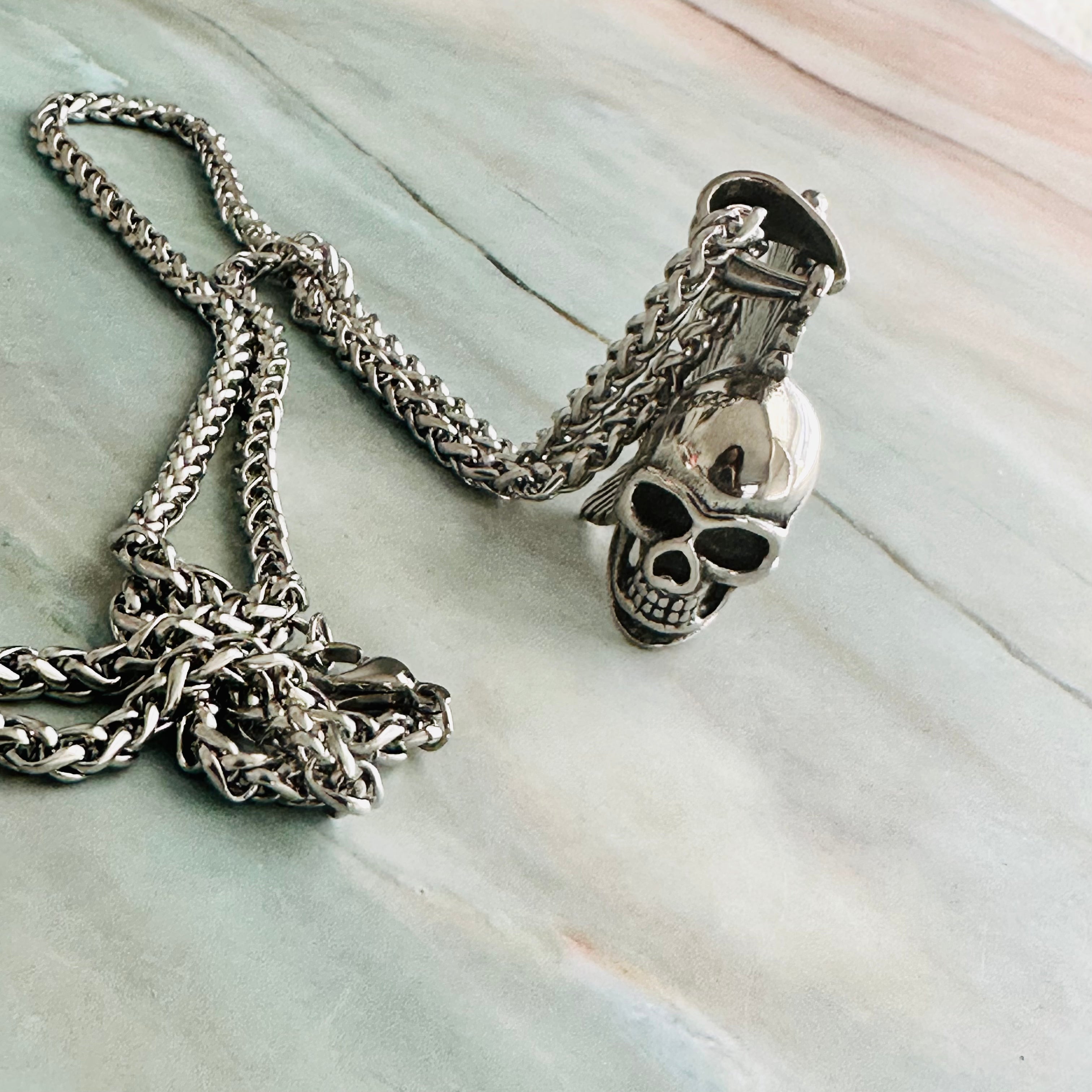 Skull Fish Necklace